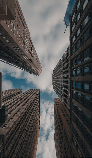 buildings seen from below mobile